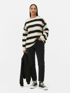 Camisola Malha Mangas Punhos