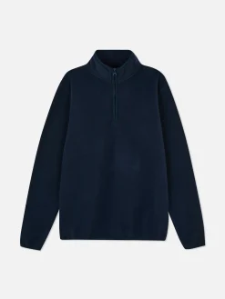 Camisola Malha Polar 1/2 Fecho Correr