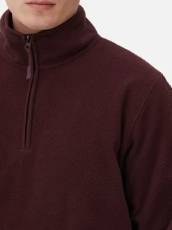 Camisola Malha Polar 1/2 Fecho Correr