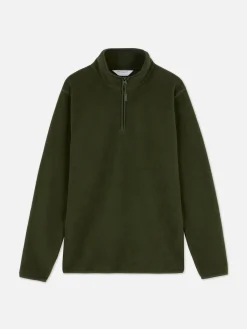 Camisola Malha Polar 1/2 Fecho Correr