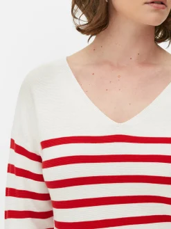 Camisola Manga Comprida Decote Barco