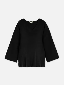 Camisola Maternidade Decote V