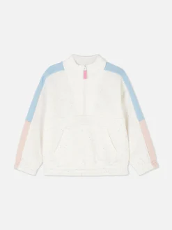 Camisola Meio Fecho Correr Bloco Cor