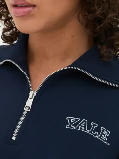 Camisola Meio-fecho Coordenada Yale