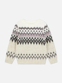 Camisola Padrão Fair Isle