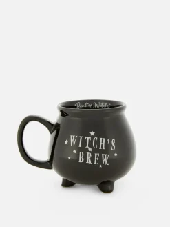 Caneca Caldeirão Bruxa Halloween