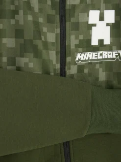 Casaco Capuz Fecho Minecraft