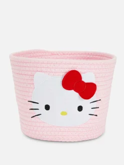Cesto Arrumação Corda Hello Kitty 50.º Aniversário