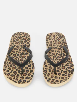Chinelos De Dedo Estampados