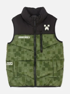 Colete Acolchoado Fecho Correr Minecraft