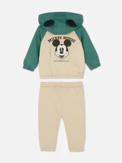 Conj. Coord. Casaco Capuz/calças Treino Disney Mickey