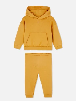 Conjunto Camisola Capuz Calças Treino