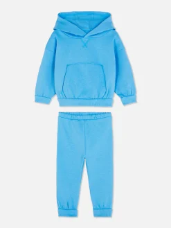 Conjunto Camisola Capuz Calças Treino