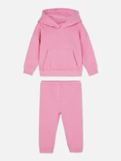 Conjunto Camisola Capuz Calças Treino