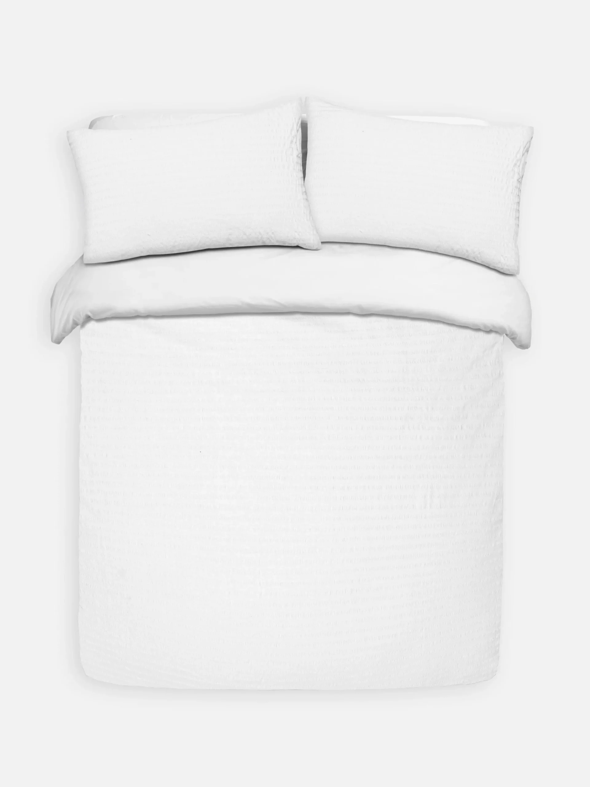 Conjunto Capa De Edredão Tamanho King Seersucker