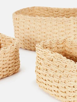Conjunto Cesto Corda Papel