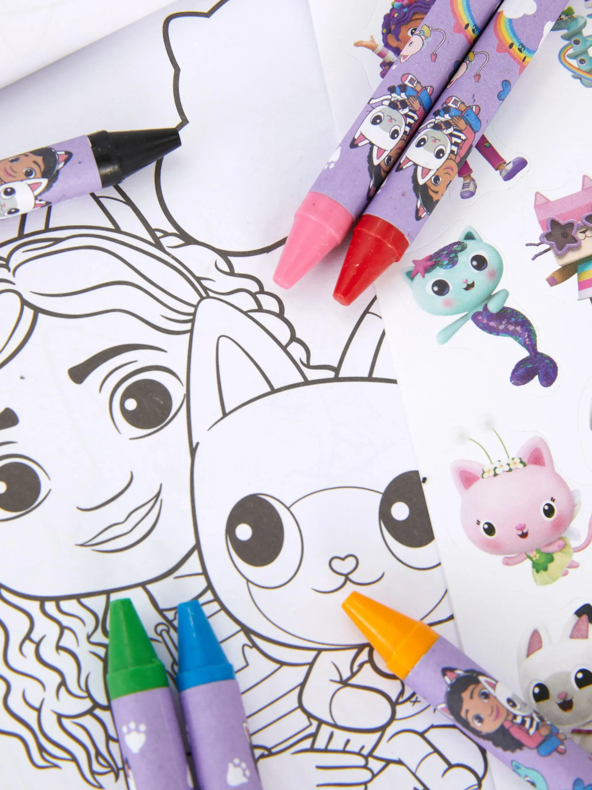 Conjunto De Colorir Portátil Gabby's Dollhouse