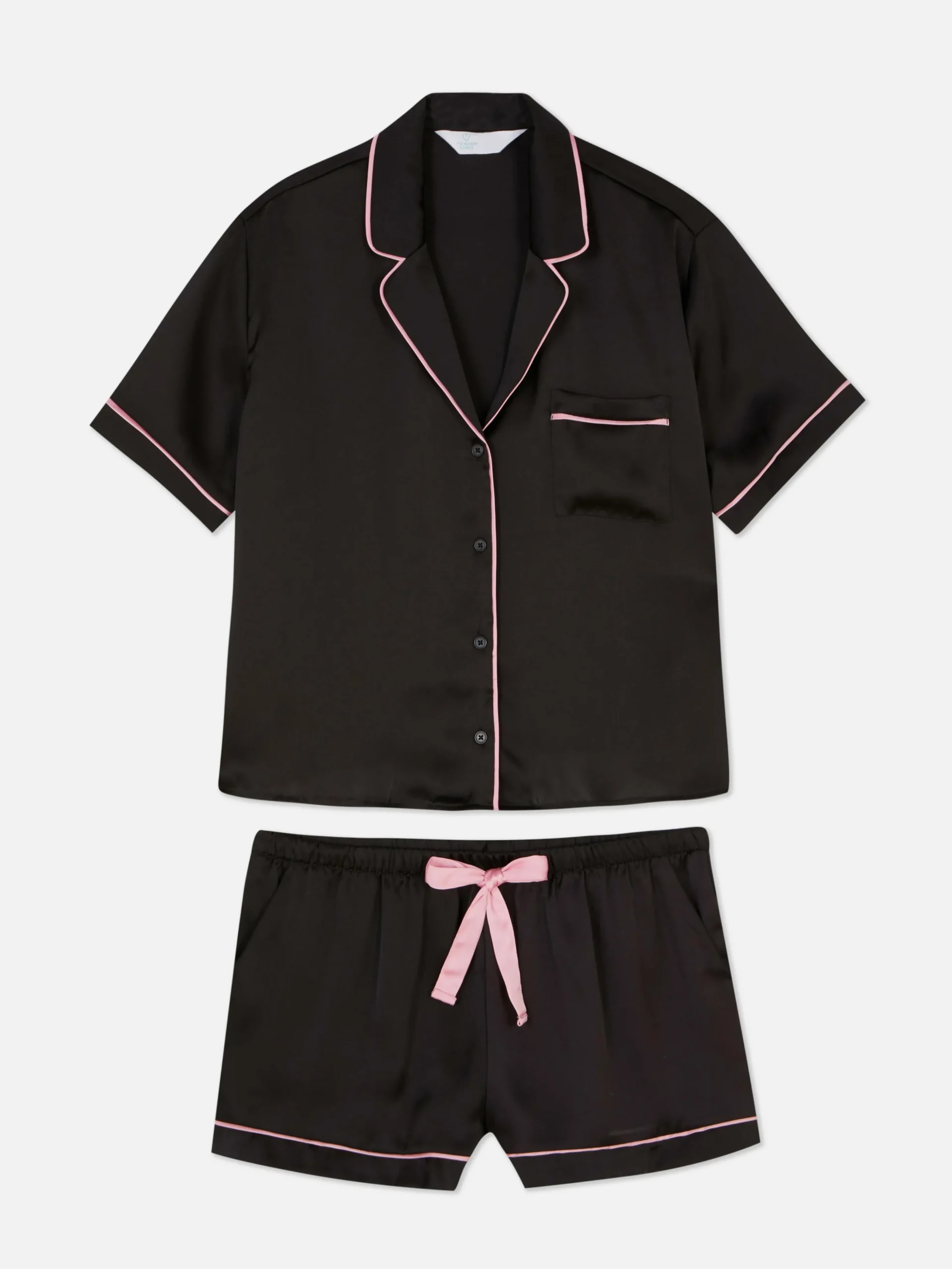 Conjunto Pijama Camisola/calções Cetim
