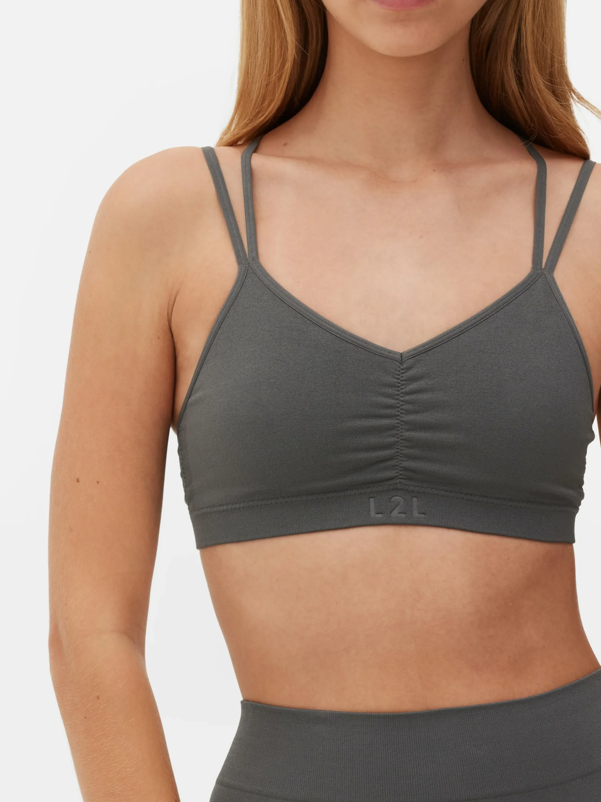 Conjunto Sutiã Bralette/calções S/ Costuras