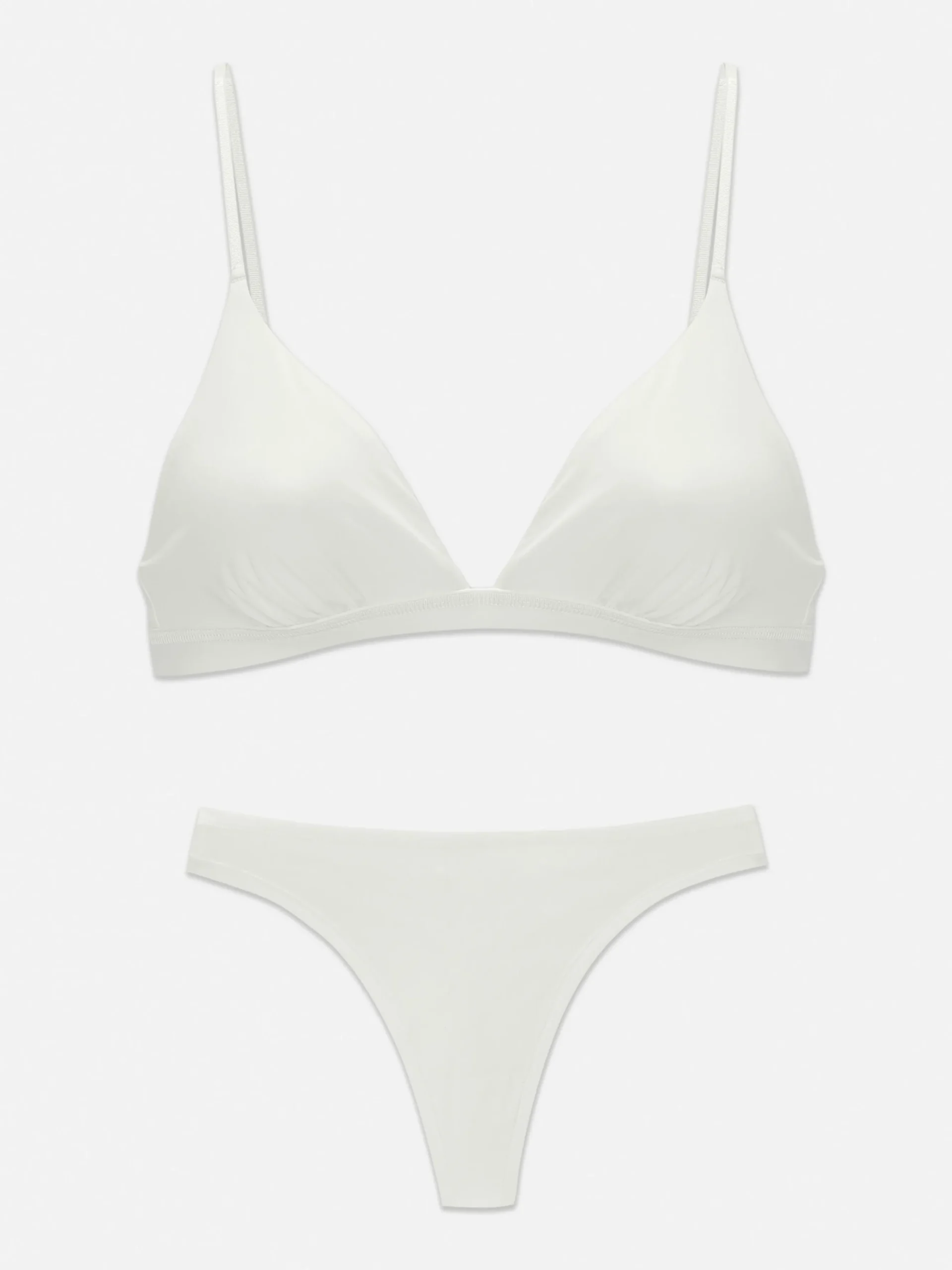 Conjunto Sutiã/tanga Triângulo Microfibra