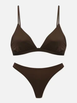 Conjunto Sutiã/tanga Triângulo Microfibra