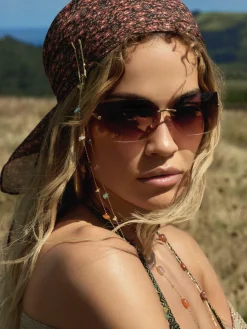 Óculos Sol Curvos S/ Aro Rita Ora