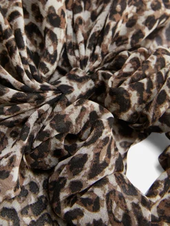 Elástico Cabelo Comprido Leopardo