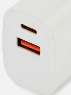 Ficha Adaptador Viagem Duplo Dois Pinos
