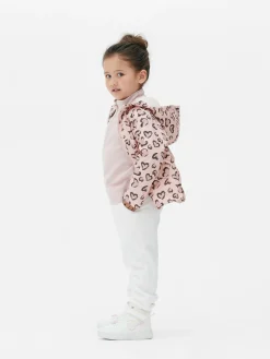 Gabardina Coração Leopardo