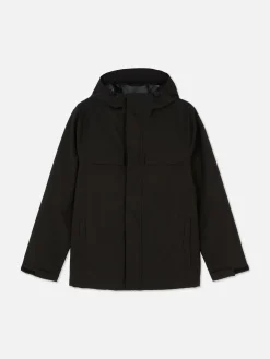 Gabardine Capuz Fecho Correr Integral