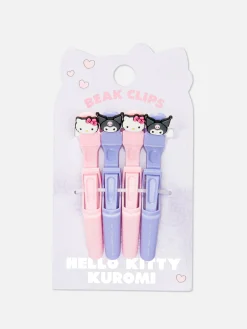 Ganchos Cabelo Bico Hello Kitty E Kuromi