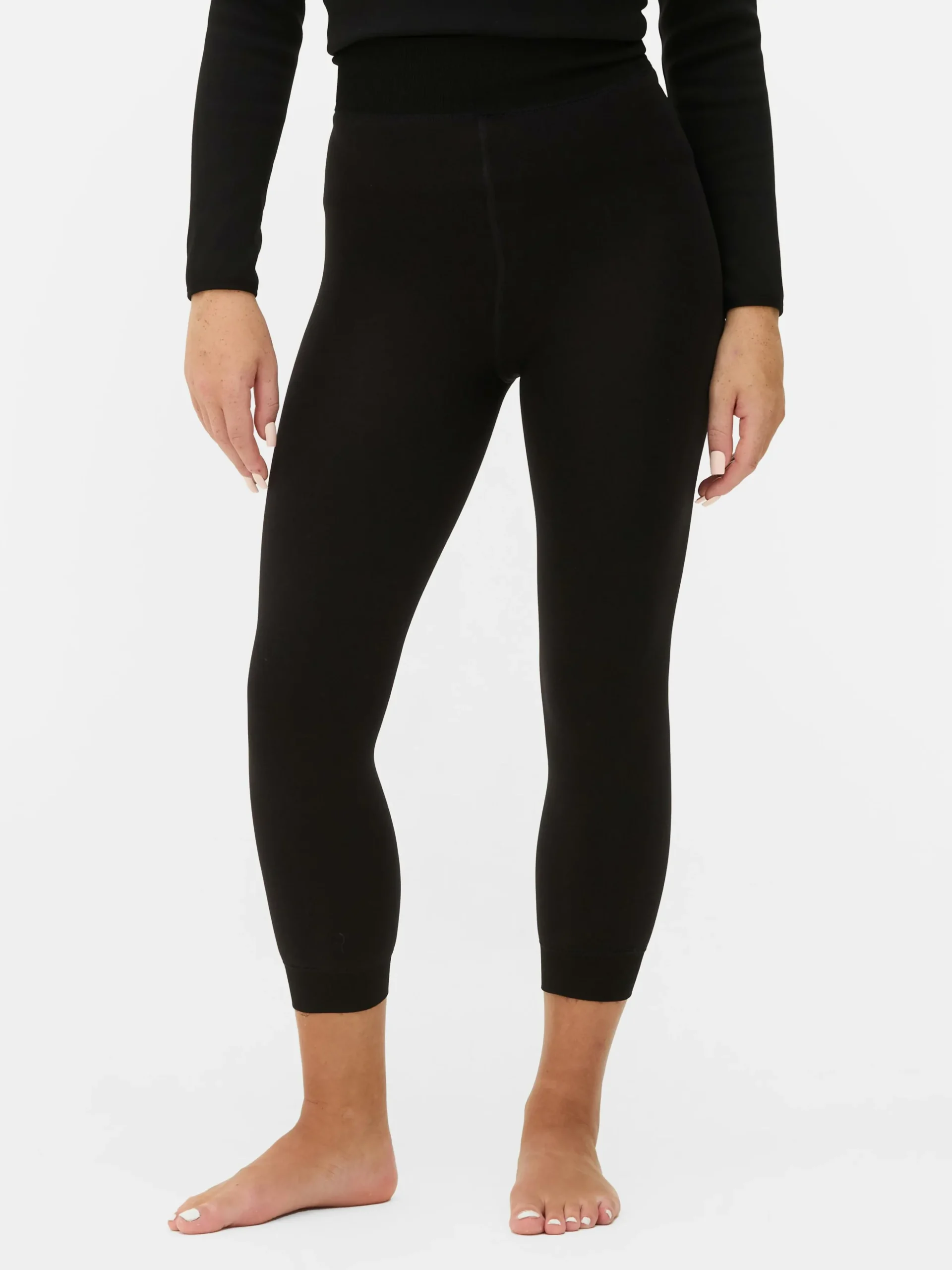 Leggings Curtas Veludo Forro Pelúcia