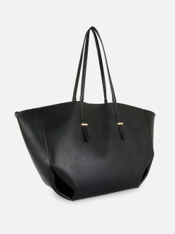 Mala Tote Grande Imitação Pele The Edit