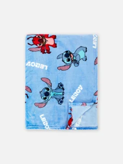 Manta Malha Polar Disney Stitch & Leroy