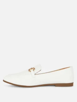 Mocassins Bridão Imitação Pele