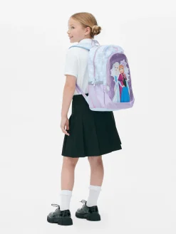 Mochila Escolar Com Brilho Disney Frozen