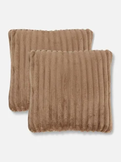 Pack 2 Almofadas Decorativas Caneladas Aconchegantes