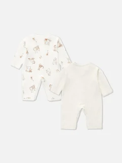 Pack 2 Babygrows Disney Winnie The Pooh Prematuros