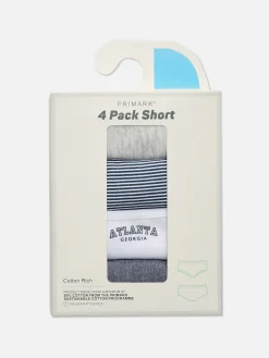 Pack 4 Boxers Uso Diário Sortidos
