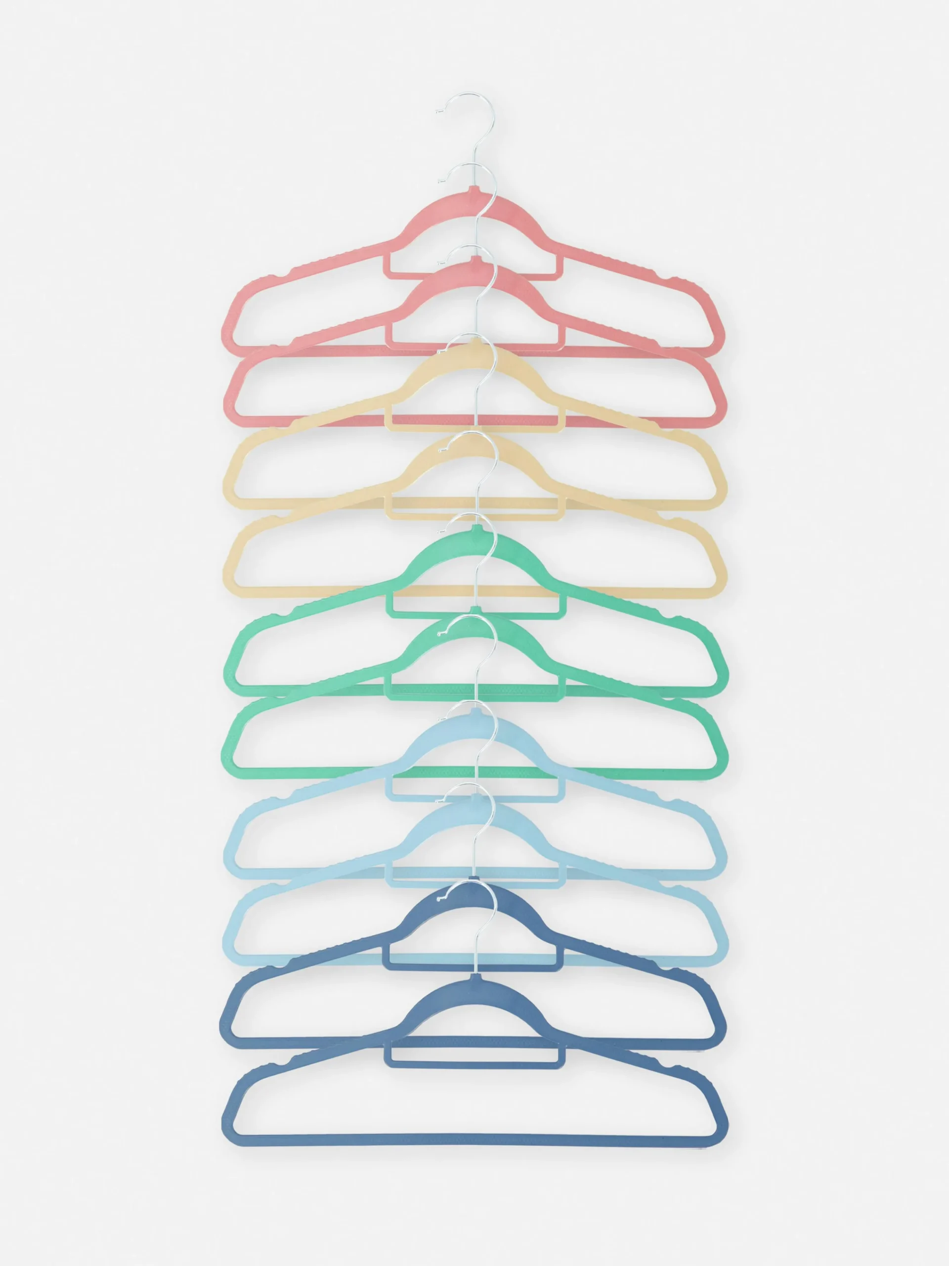 Pack 10 Cabides Coloridos Criança