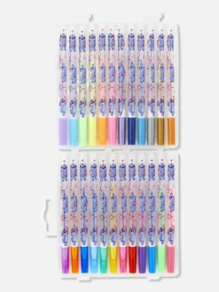 Pack 24 Canetas Gel Disney Stitch