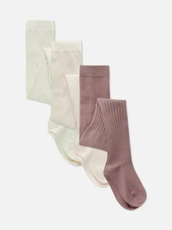 Pack 3 Collants Canelados Sortidos