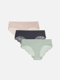 Pack 3 Cuecas Brasileiras Renda Invisível