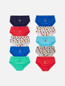 Pack 10 Cuecas Estampado Alimentos