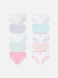 Pack 10 Cuecas Gráficas Corações
