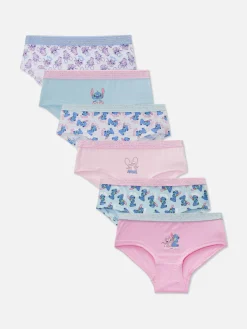 Pack 6 Cuecas Hipster Disney Stitch