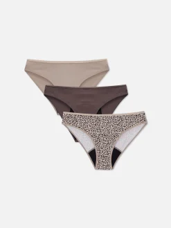 Pack 3 Cuecas Menstruais Mini Sortidas