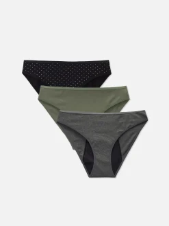 Pack 3 Cuecas Menstruais Mini Sortidas