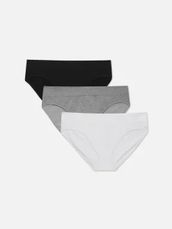 Pack 3 Cuecas Mini Essenciais Sem Costuras
