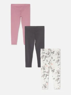 Pack 3 Leggings Padrões Sortidos